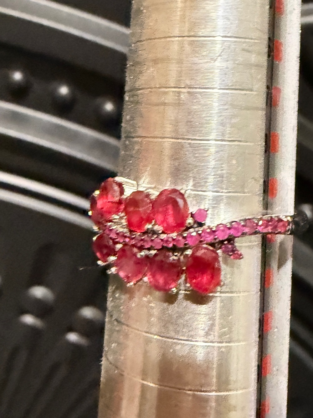New 925 Sterling Silver Ruby ring size 9 - Picture 13 of 16